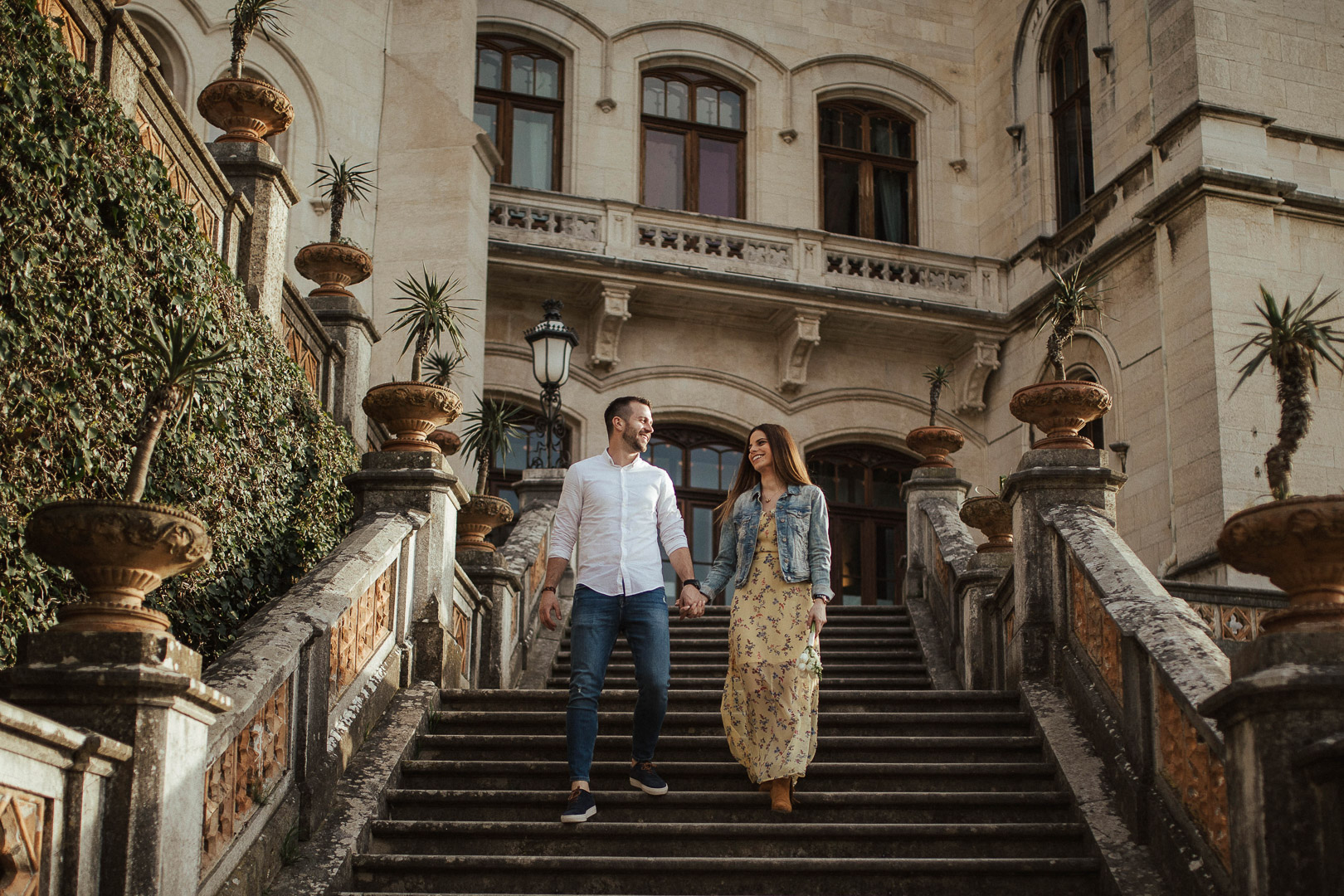 Irena & Kristijan, love session, Castle de Miramare